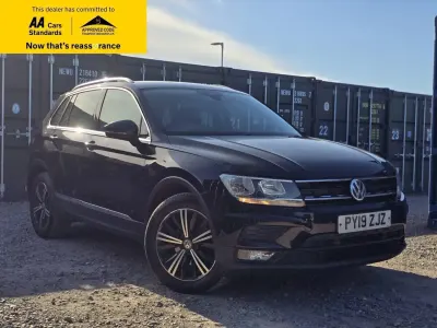 Second-hand VW Tiguan SE 150 CP (110 kW) 2019 Negru SUV
