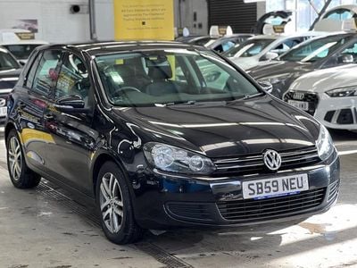 Used VW Golf VI SE 105 HP (77 kW) 2009 Black Hatchback