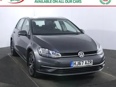 Used VW Golf VII SE 125 HP (91 kW) 2017 Grey Hatchback