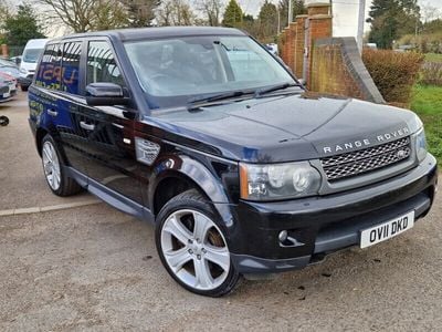 Black Used 2011 Land Rover Range Rover Sport HSE SUV | £7,995 (Expensive)
