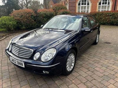 Used Mercedes E240 Elegance 2002 Blue Sedan