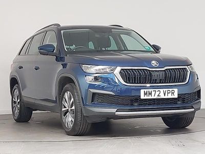 Used Skoda Kodiaq SE Drive 150 HP (110 kW) 2022 Blue SUV