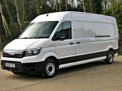 Second-hand MAN TGE 140 CP (102 kW) 2019 Alb Van