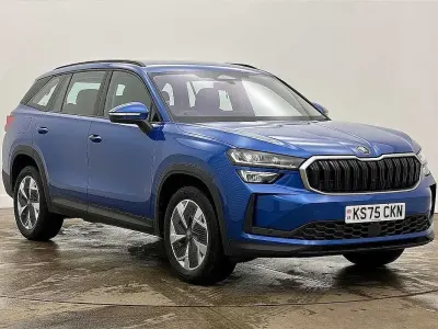 Used Skoda Kodiaq SE 150 HP (110 kW) 2026 Race blue metallic SUV