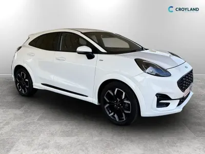 Begagnad Ford Puma ST-Line X 155 HK (114 kW) 2023 Vit SUV