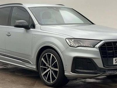 Silver Used 2023 Audi Q7 S-Line SUV | £46,900 (Expensive)