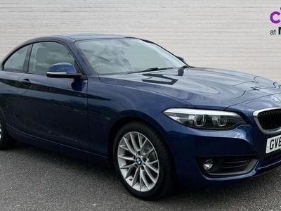 Used BMW 218 Performance 136 HP (100 kW) 2017 Blue