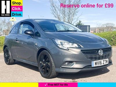 Used Vauxhall Corsa Edition 75 HP (55 kW) 2016 Grey Hatchback
