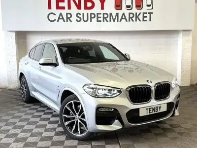 Used BMW X4 M Sport 190 HP (139 kW) 2019 Silver SUV