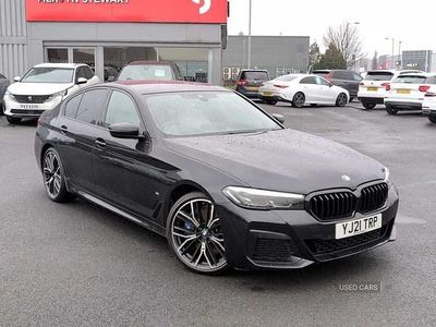 Used BMW 530 M Sport 2021 Black Sedan