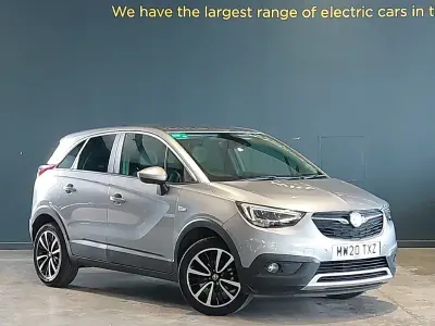 Used Vauxhall Crossland X Elite 102 HP (75 kW) 2020 Grey SUV