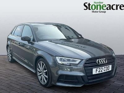 Used Audi A3 Black Edition 150 HP (110 kW) 2019 Grey Sedan