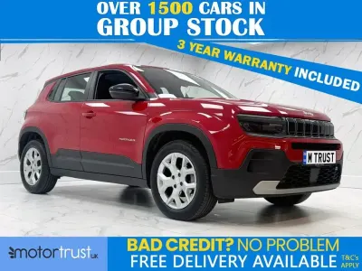 Used Jeep Avenger Altitude 100 HP (73 kW) 2024 Red SUV