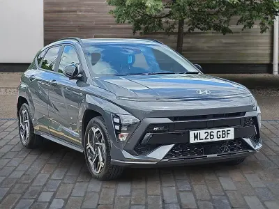 New Hyundai Kona N Line 115 HP (84 kW) 2026 Grey SUV