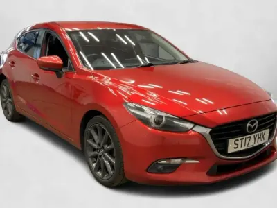 Used Mazda 3 Inclusive 2017 Red Hatchback