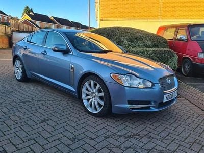 Blue Used 2008 Jaguar XF Premium Luxury Sedan | £3,995 (Fair price)