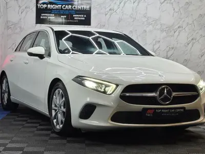 Używany Mercedes A200 163 KM (119 kW) 2019 Biały Hatchback