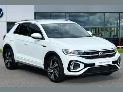 Used VW T-Roc R-line 150 HP (110 kW) 2024 White SUV
