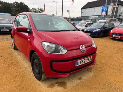 Used VW up! move up! 60 HP (44 kW) 2012 Red Hatchback