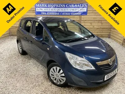 Used Vauxhall Meriva 120 HP (88 kW) 2012 Blue MPV