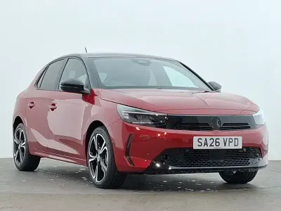New Vauxhall Corsa 100 HP (73 kW) 2026 Red Hatchback