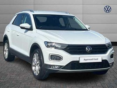 Used VW T-Roc SEL 150 HP (110 kW) 2021 White SUV