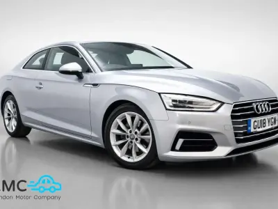 Used Audi A5 Sport 190 HP (139 kW) 2018 Silver Coupe