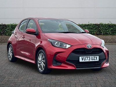 Used Toyota Yaris Hybrid 2023 Red Hatchback