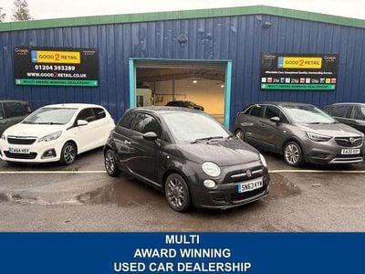 Used Fiat 500 S 69 HP (50 kW) 2013 Black Hatchback