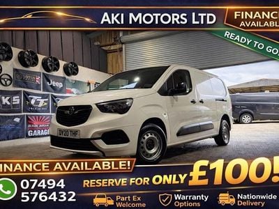 Used Vauxhall Combo Sportive 2020 White MPV