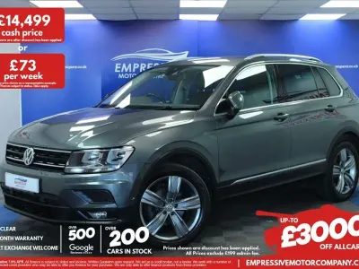 Begagnad VW Tiguan Match 150 HK (110 kW) 2019 Grå SUV
