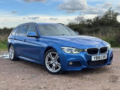 Blue Used 2018 BMW 320 M Sport Estate | £9,500 (Good price)