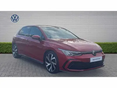 Used VW Golf VII R-line 150 HP (110 kW) 2021 Red Hatchback