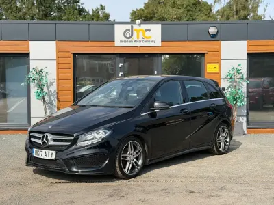 Used Mercedes B180 AMG line 2017 Black Hatchback