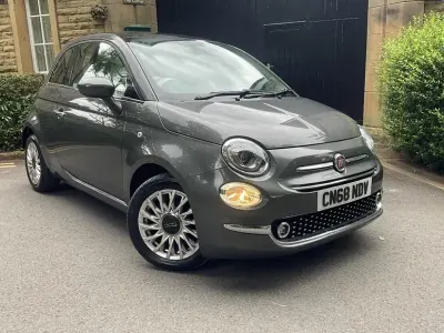 Used Fiat 500 Lounge 69 HP (50 kW) 2018 Grey Hatchback