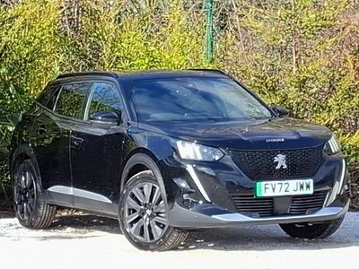 Gebraucht Peugeot e-2008 Premium 100 kW (136 PS) 2022 Schwarz SUV
