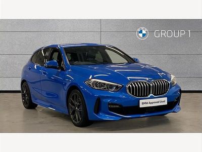 Used BMW 118 M Sport 140 HP (102 kW) 2019 Blue Hatchback