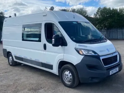 Used Peugeot Boxer 130 HP (95 kW) 2017 White Van