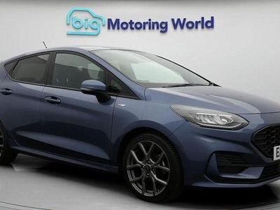 Used Ford Fiesta ST-Line 101 HP (74 kW) 2022 Blue Hatchback