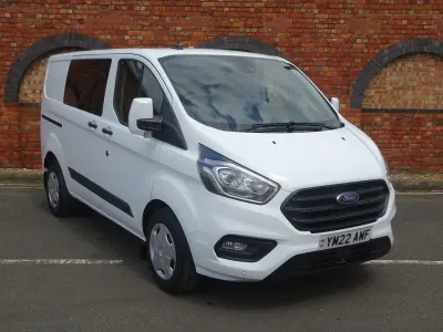Used Ford Transit Custom Trend 130 HP (95 kW) 2022 White Van