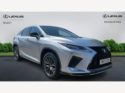 Used Lexus RX450h Sport Line 2021 Silver SUV
