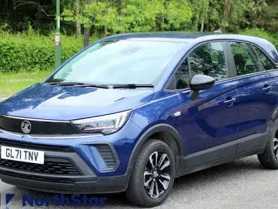 Used Vauxhall Crossland Edition 110 HP (80 kW) 2021 Blue SUV