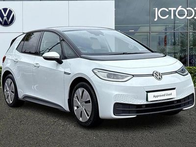 Used VW ID.3 Pro Performance 150 kW (204 HP) 2020 White Hatchback