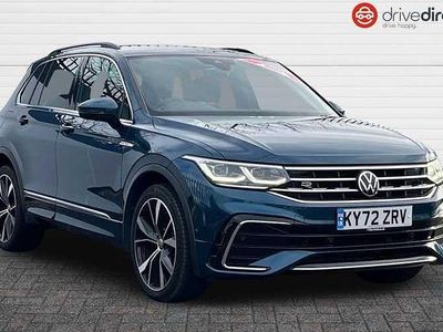 Used VW Tiguan R-line 150 HP (110 kW) 2022 Blue SUV