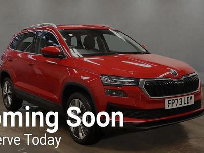 Used Skoda Karoq SE L 2024 Red SUV