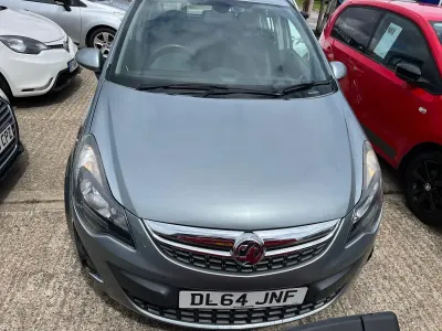 Used Vauxhall Corsa 100 HP (73 kW) 2015 Silver Hatchback