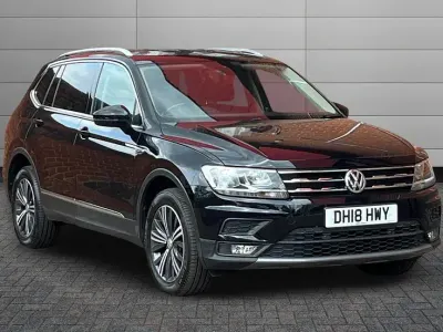 Used VW Tiguan Allspace SE 150 HP (110 kW) 2018 Black SUV