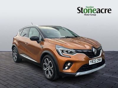Used Renault Captur SE 145 HP (106 kW) 2022 Orange/black SUV