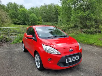 Used Ford Ka Titanium 2013 Red Hatchback
