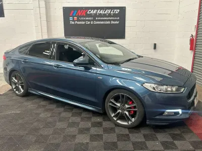 Used Ford Mondeo ST-Line 180 HP (132 kW) 2018 Blue Hatchback